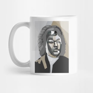 Johann Sebastian Bach abstract Mug